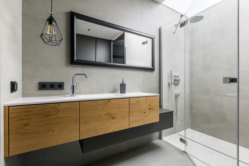 Wood Accents in Bathroom Design